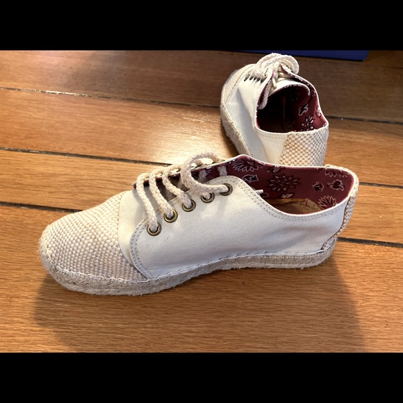 Brand New F-Troupe White Espadrilles Shoe 38 size 8 - Picture 4 of 5